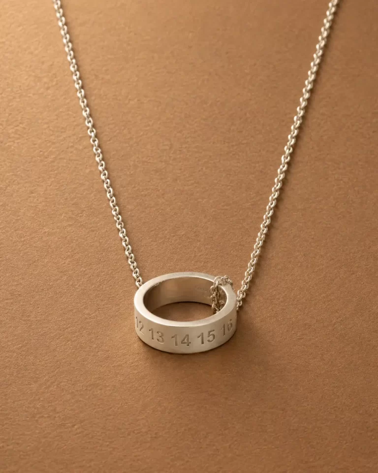 Maison Margiela Number Reference' Necklace "Silver"